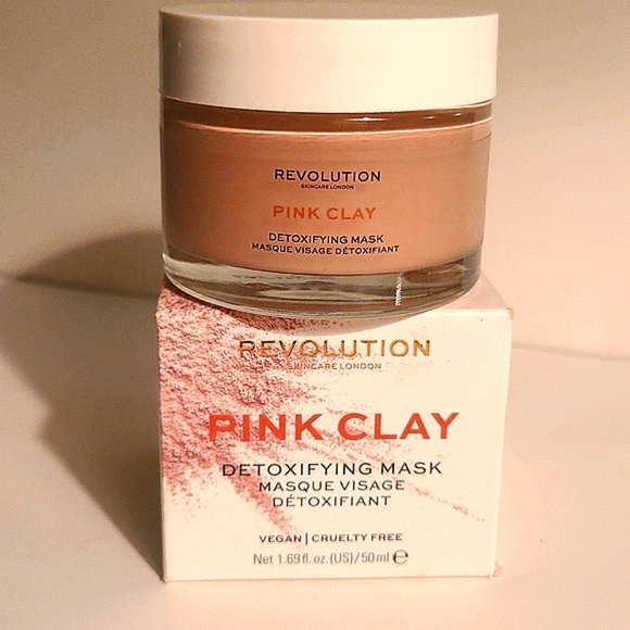 Revolution pink clay mask - Picture 1 of 3